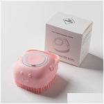 Soft Silicone Bath Brush Body Exfoliator Massage