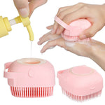 Soft Silicone Bath Brush Body Exfoliator Massage