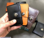 Mini Bifold Botton Wallets