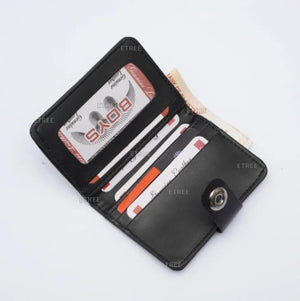 Mini Bifold Botton Wallets
